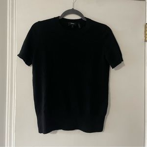 100% Cashmere Theory Short Sleeve Sweater